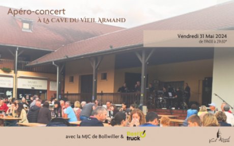 Apéro-concert à La Cave du Vieil Armand